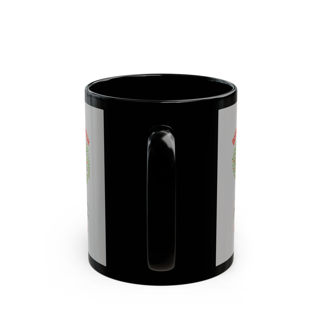 Inspirational Black Mug - "Good Fruit Comes From Strong Roots" - Perfect Gift