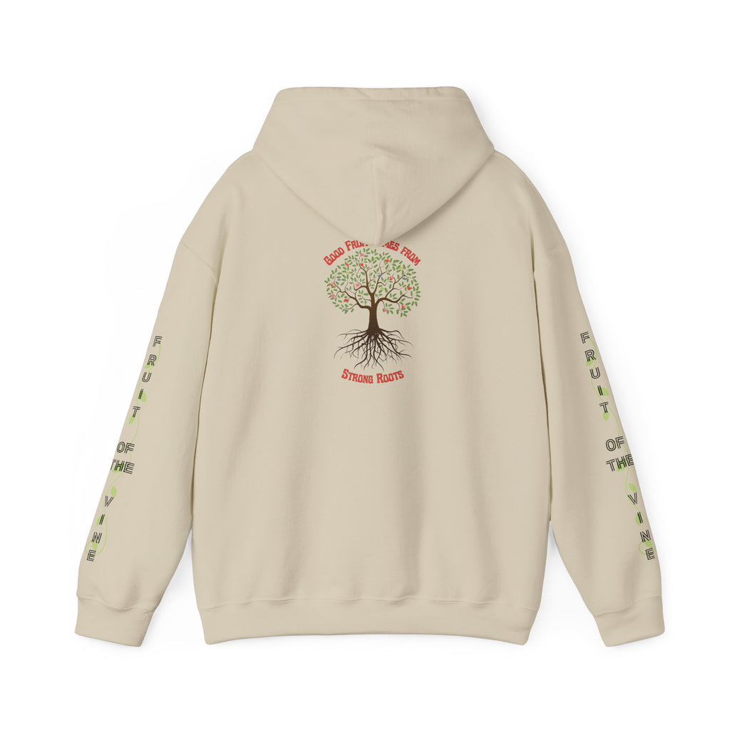 I AM the true vine -- Cozy Unisex Heavy Blend™ Hooded Sweatshirt - Perfect for All Occasions